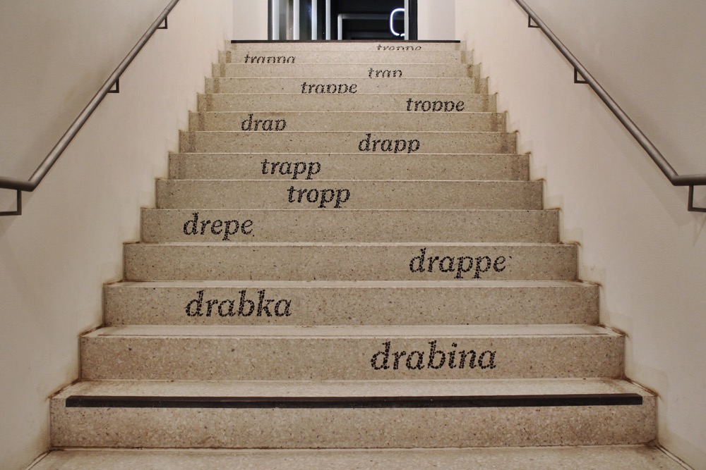 Die Treppe hat auch eigene Geschichte