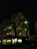 Gottschalkstraße/Ludwigstraße im Schein der Campus-Baustelle